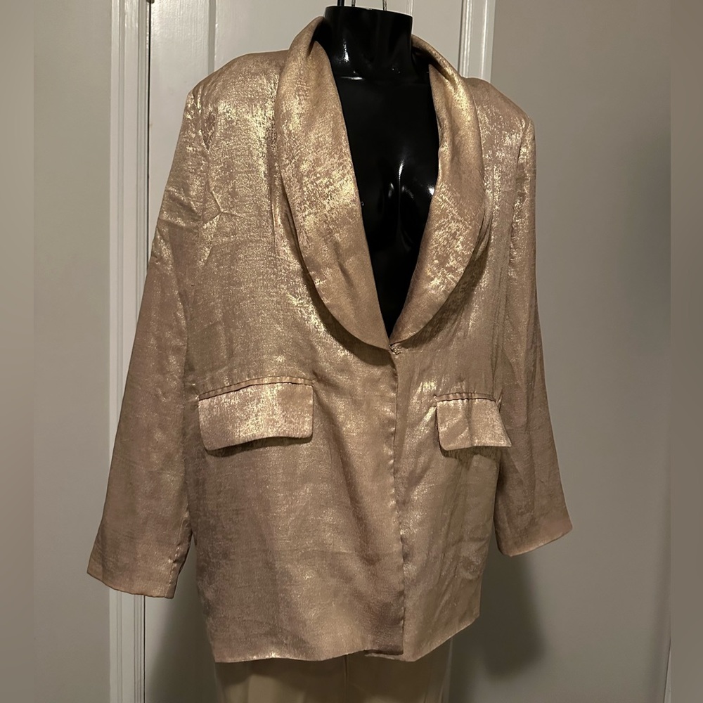 Gold Blazer